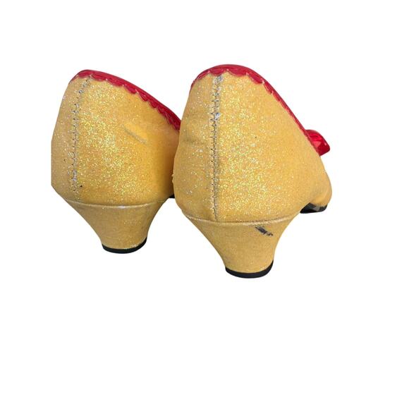 Disney Minnie Mouse Costume Shoes for Kids - Yellow Yellow size 13 - Picture 4 of 6